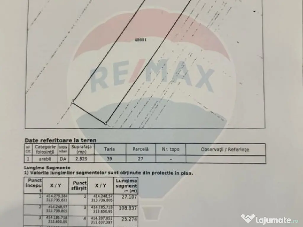 Teren 2,829mp in apropierea Aeroportului International Cr... 