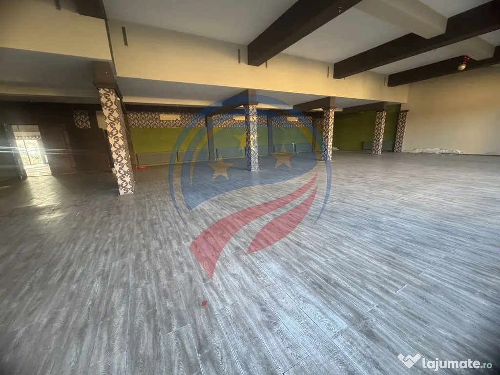 Spațiu generos, 600 mp, cu multiple utilizări 