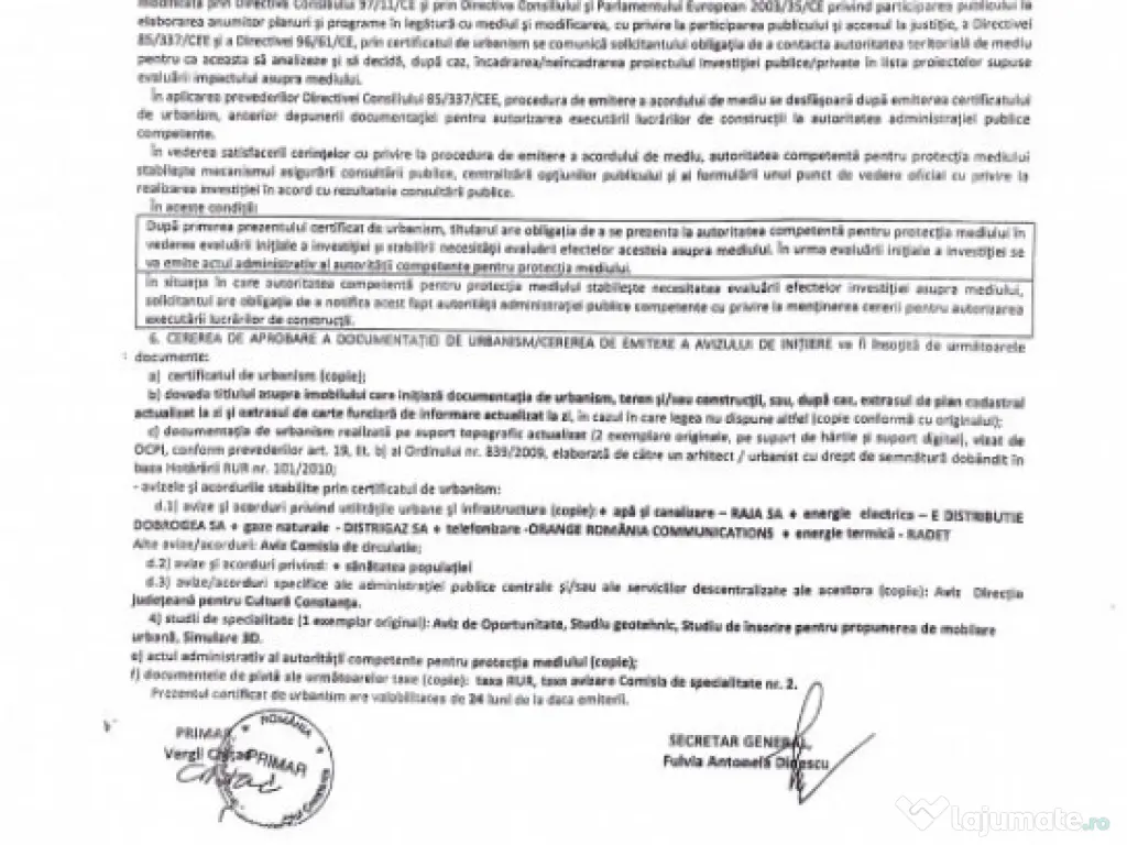 Tomis Nord – Teren 847mp cu dubla deschidere COMISION 0%