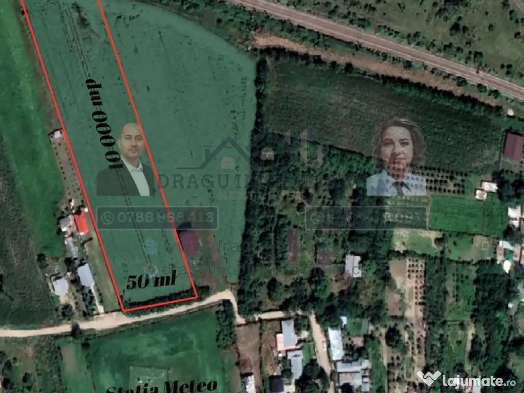 Teren Statia Meteo Balcescu/ 2 loturi de 5000 mp /Tecuci 