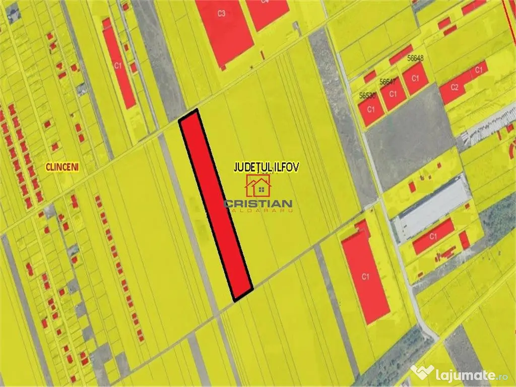 Teren Clinceni - Chipita, ILFOV 