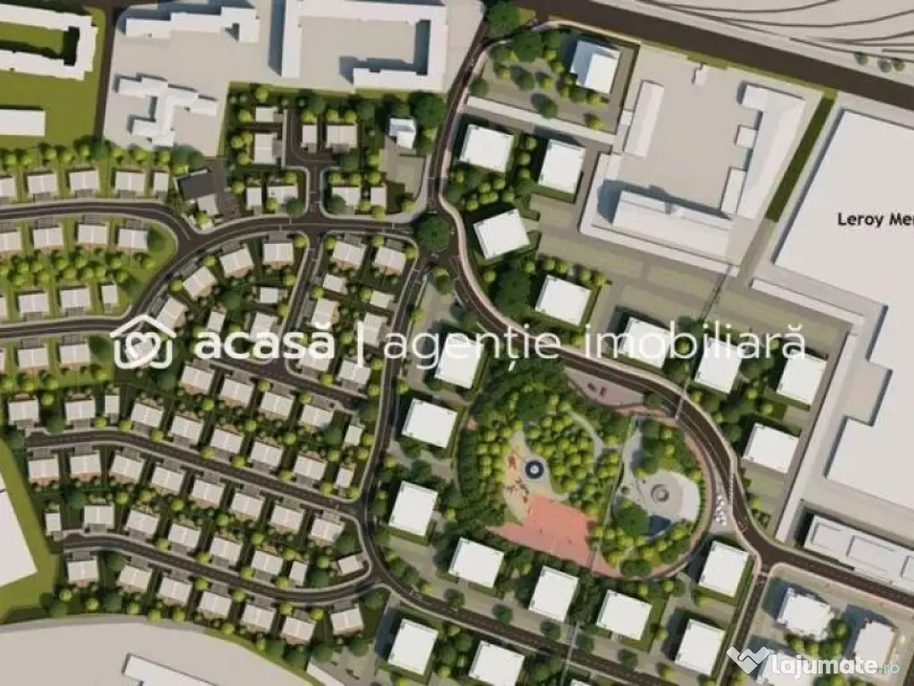 893 mp de libertate. În cel mai bine planificat cartier ... 