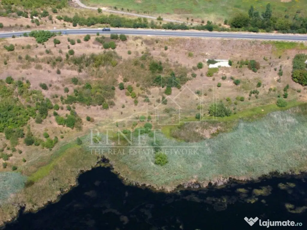 Teren langa lac Naipu 