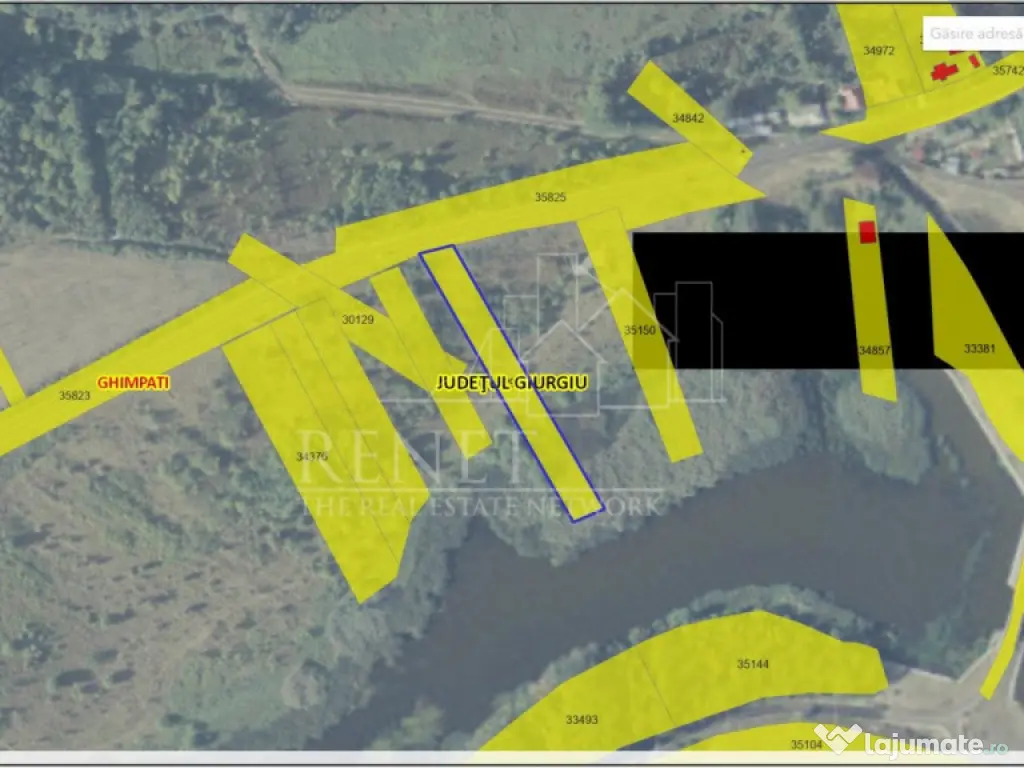 Teren langa lac Naipu 