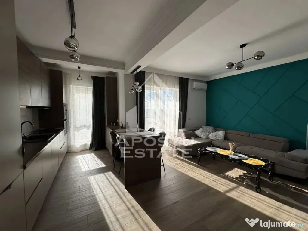 Apartament cu 2 camere, Centrala Proprie, Loc De Parcare,... 