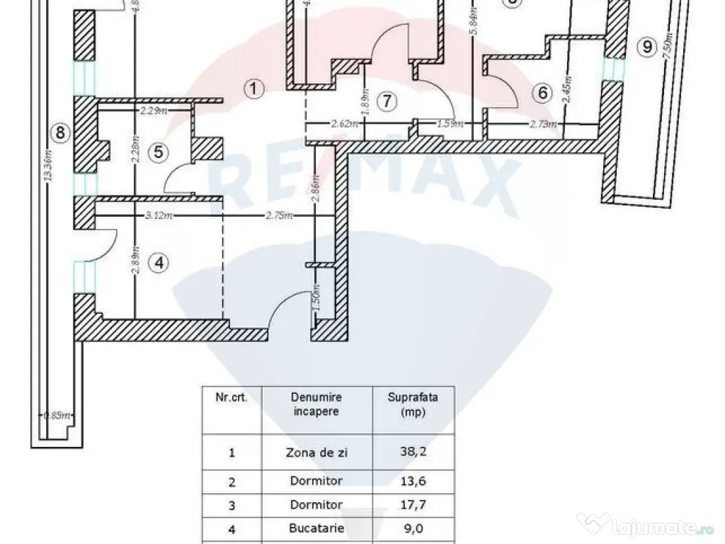 Apartament unicat 3 camere supradimensionat, Damaroaia - ... 