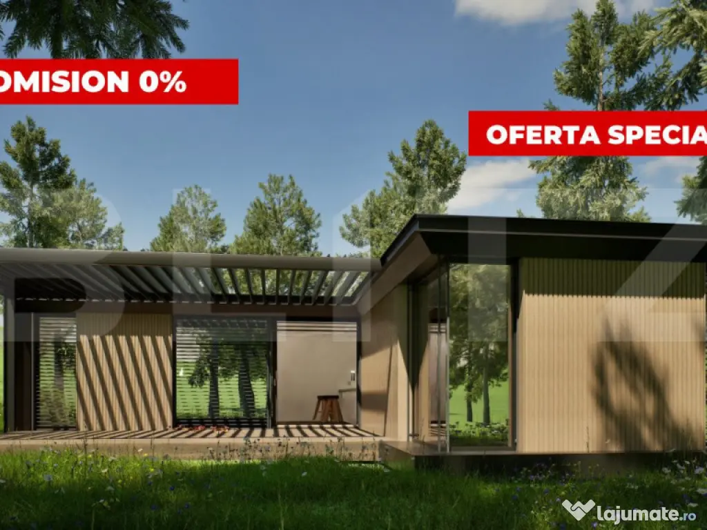 Casa pasiva certificabilă de vanzare, cu 3 camere, 78,50 mp