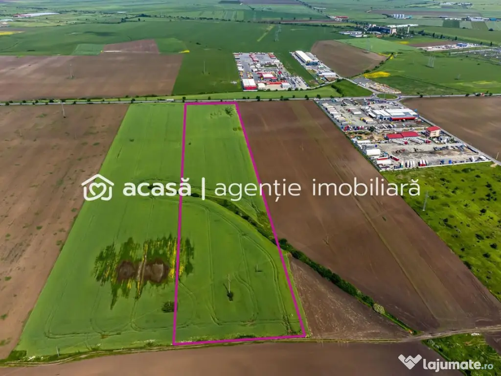 Teren intravilan cu PUZ aprobat în zona de centură Nord 