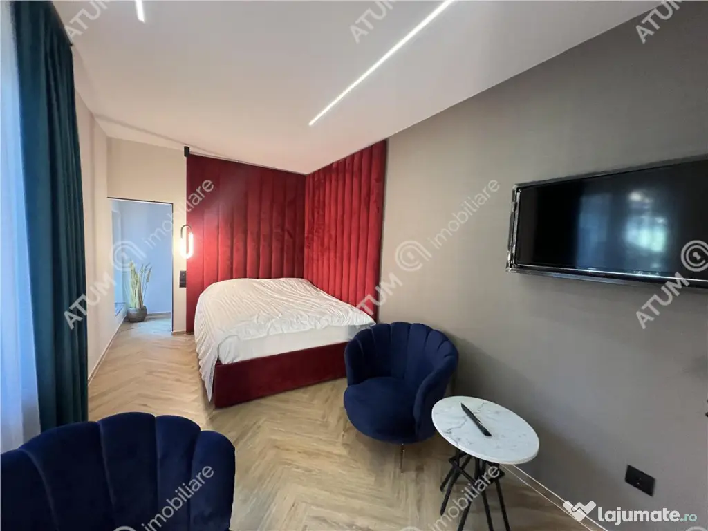 Apartament renovat cu 2 camere si terasa in zona Tribunei di 