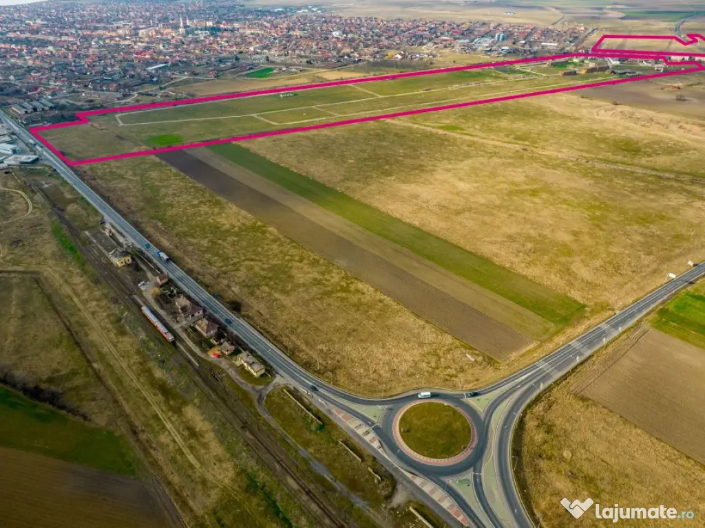 Teren industrial 42 ha Vama Nadlac 