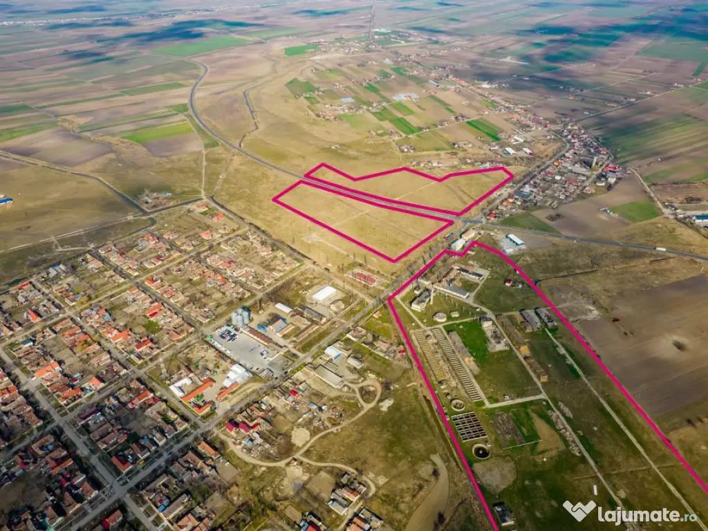 Teren industrial 42 ha Vama Nadlac 