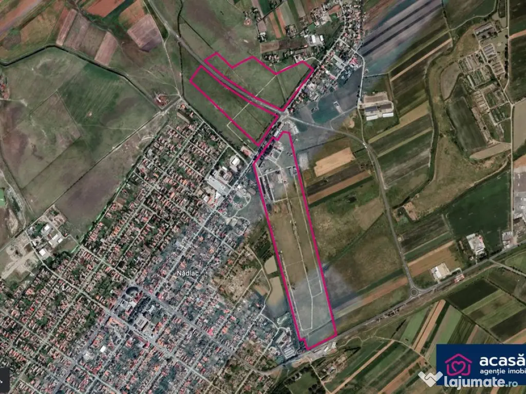 Teren industrial 42 ha Vama Nadlac 