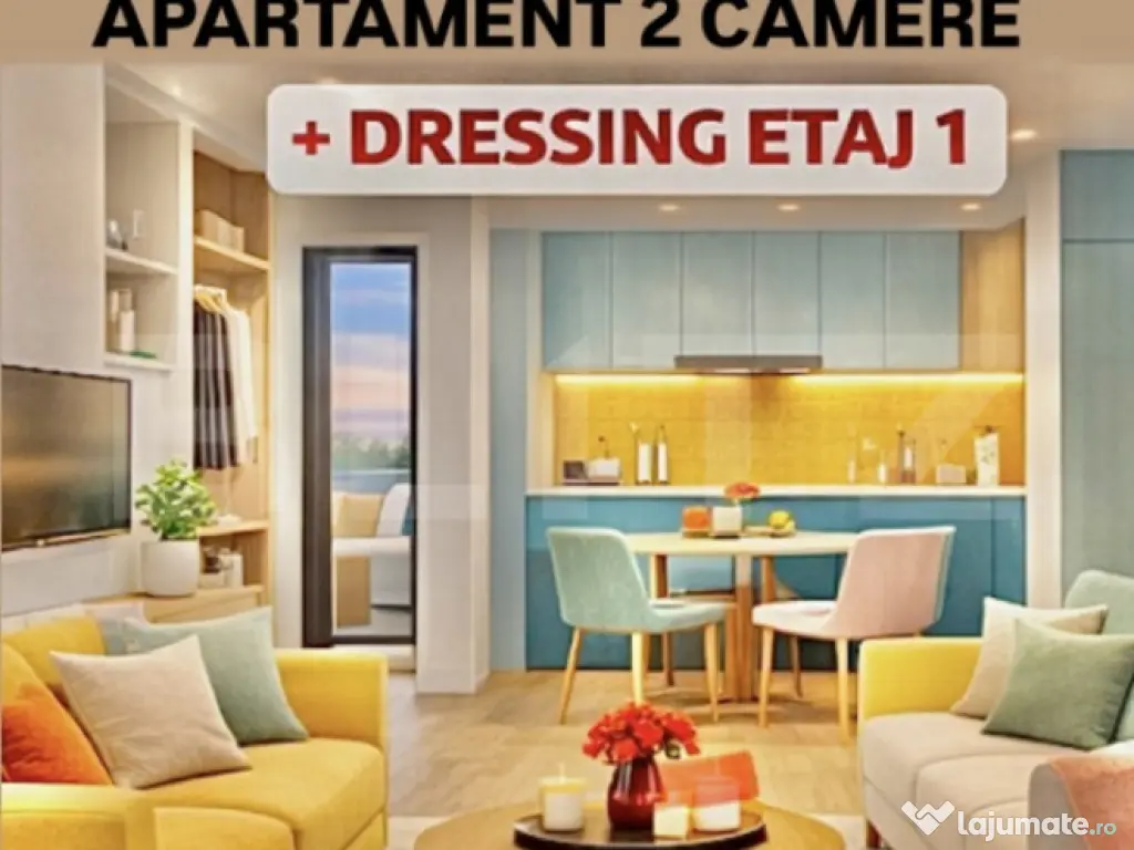 SUPER PRET!Apartament cu 3 camere + balcon, 1 loc de parcare
