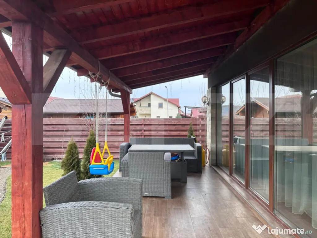 Casă individuală cu grădină generoasă | 4 camere, 112 m