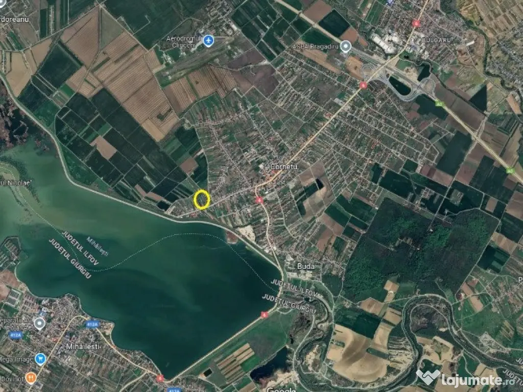 Cornetu stradal, vanzare teren intravilan 1.600mp 