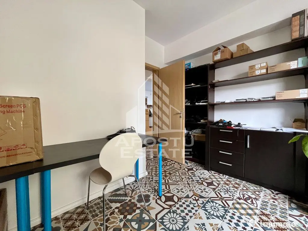 Apartament cu 2 camere, terasa 124mp, zona Torontalului