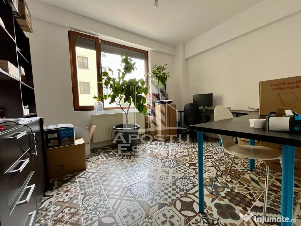 Apartament cu 2 camere, terasa 124mp, zona Torontalului