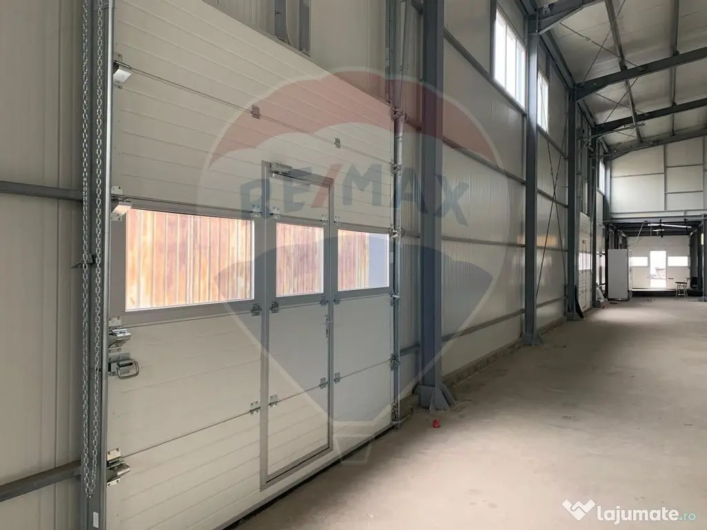 Spațiu industrial de 460mp de închiriat în zona Romanesti 