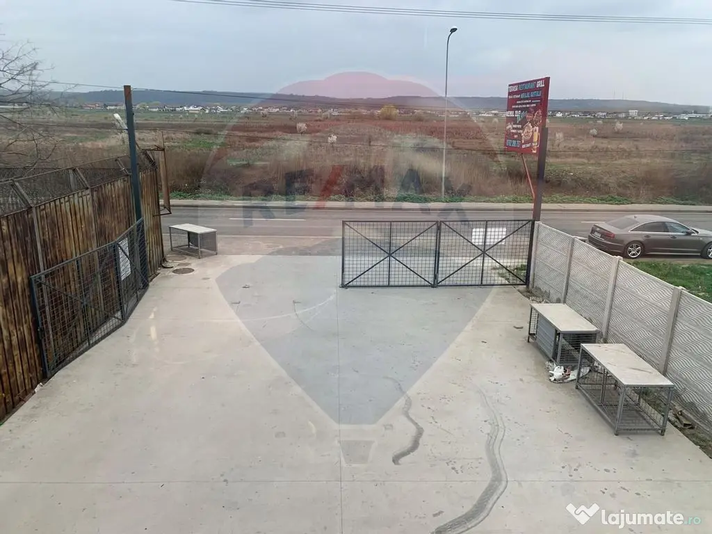 Spațiu industrial de 460mp de închiriat în zona Romanesti 