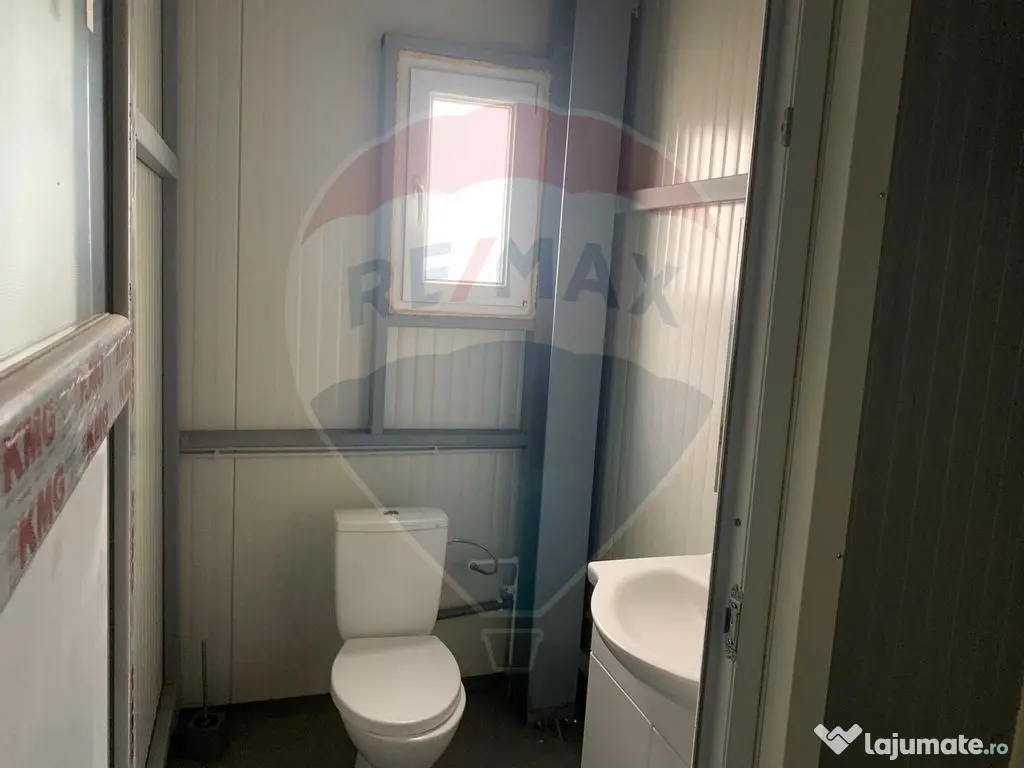 Spațiu industrial de 460mp de închiriat în zona Romanesti 