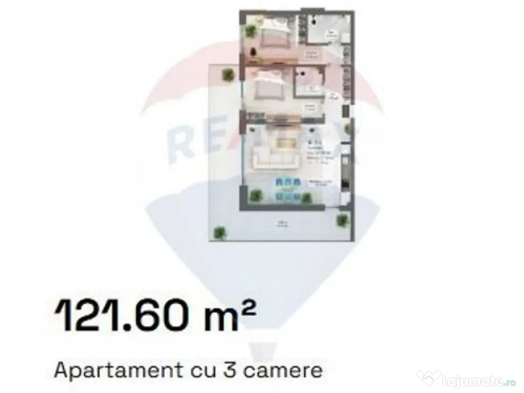 VANZARE Apartament cu 3 camere in zona Pipera 