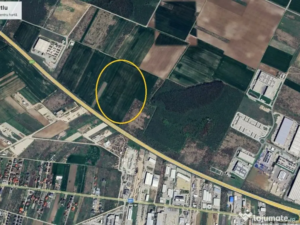 Teren intravilan Dragomiresti Deal A1 Bucuresti - Pitesti...