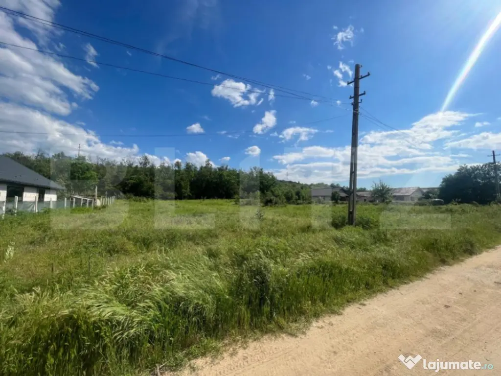 Teren intravilan 800 mp, zona Leamna de Sus
