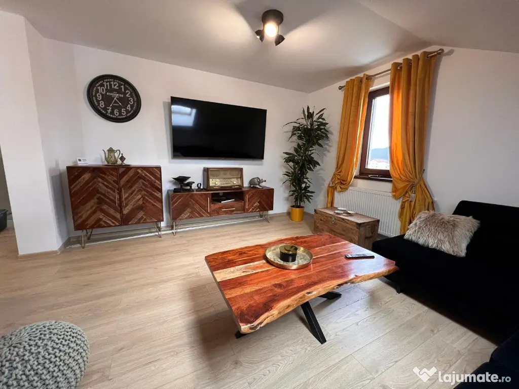 Apartament cu 2 camere în Ghimbav – Stil, confort și priveliște de vis