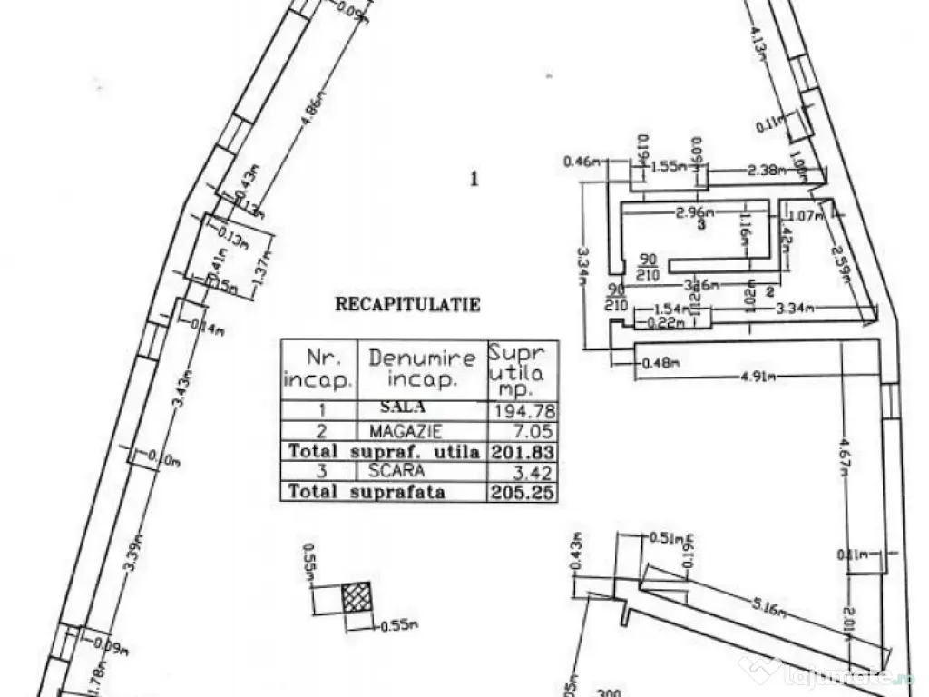 Metrou Obor-spațiu comercial 200 mp 
