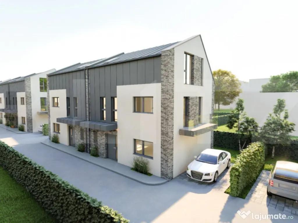 COMISION 0! Duplex 4 camere, 120mp, 200 teren, proiect final