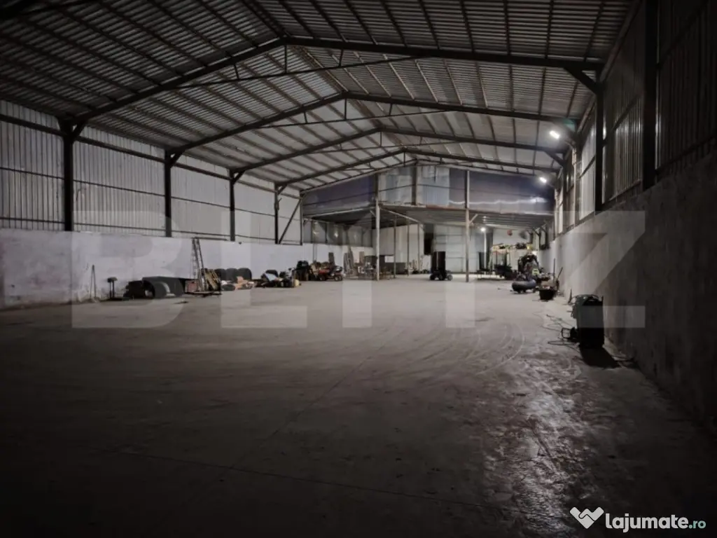 COMISION 0% Hala de inchiriat, 1100 mp, 20 de minute de Timi