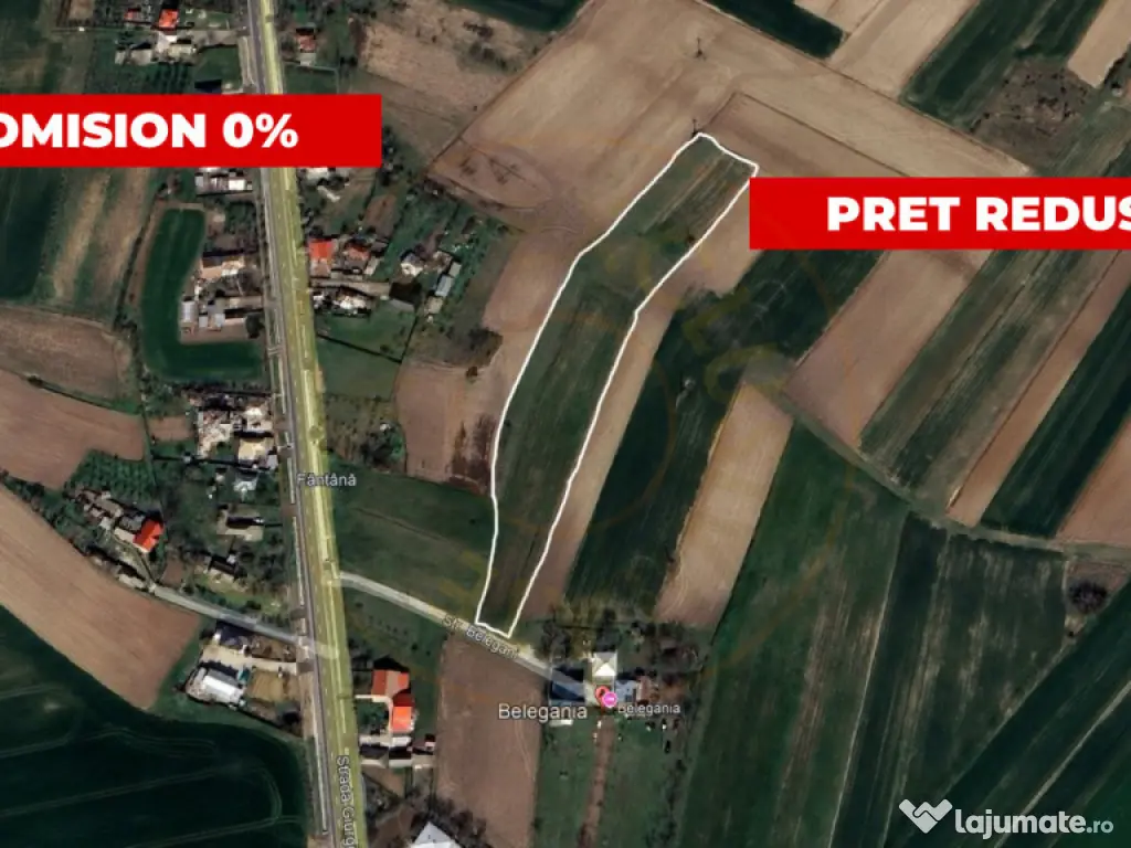 Terenuri de vanzare – 6568 mp, Oarja AG