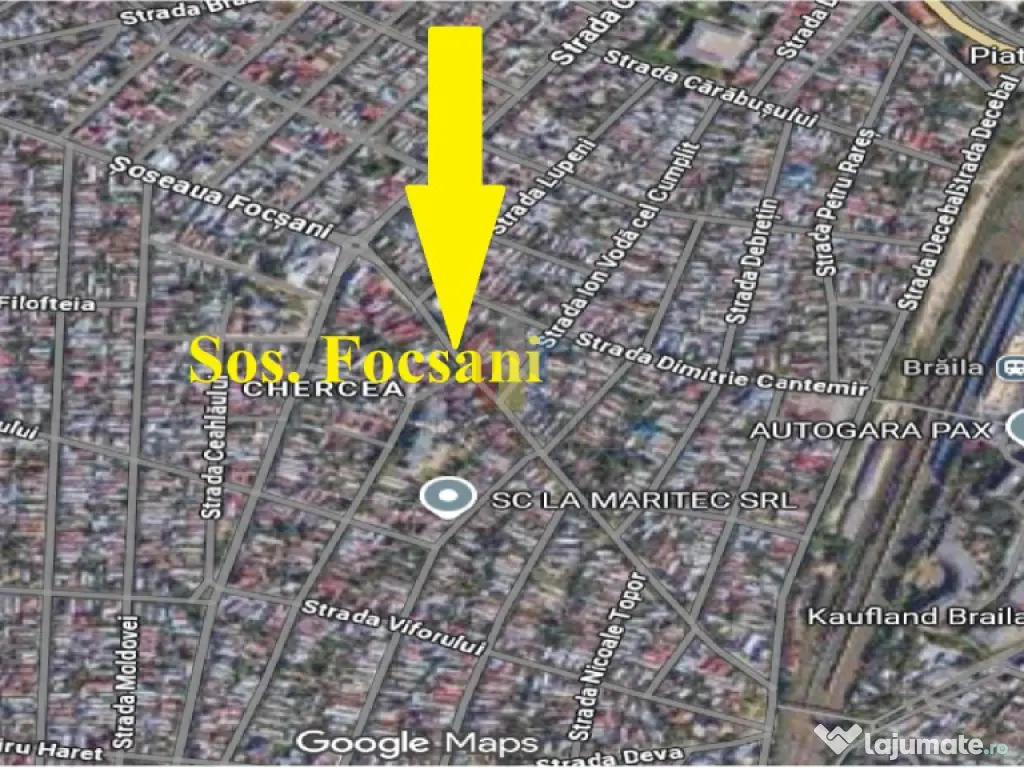 Sos. Focsani 236 mp cu UTILITATI deschidere 14 m Chercea