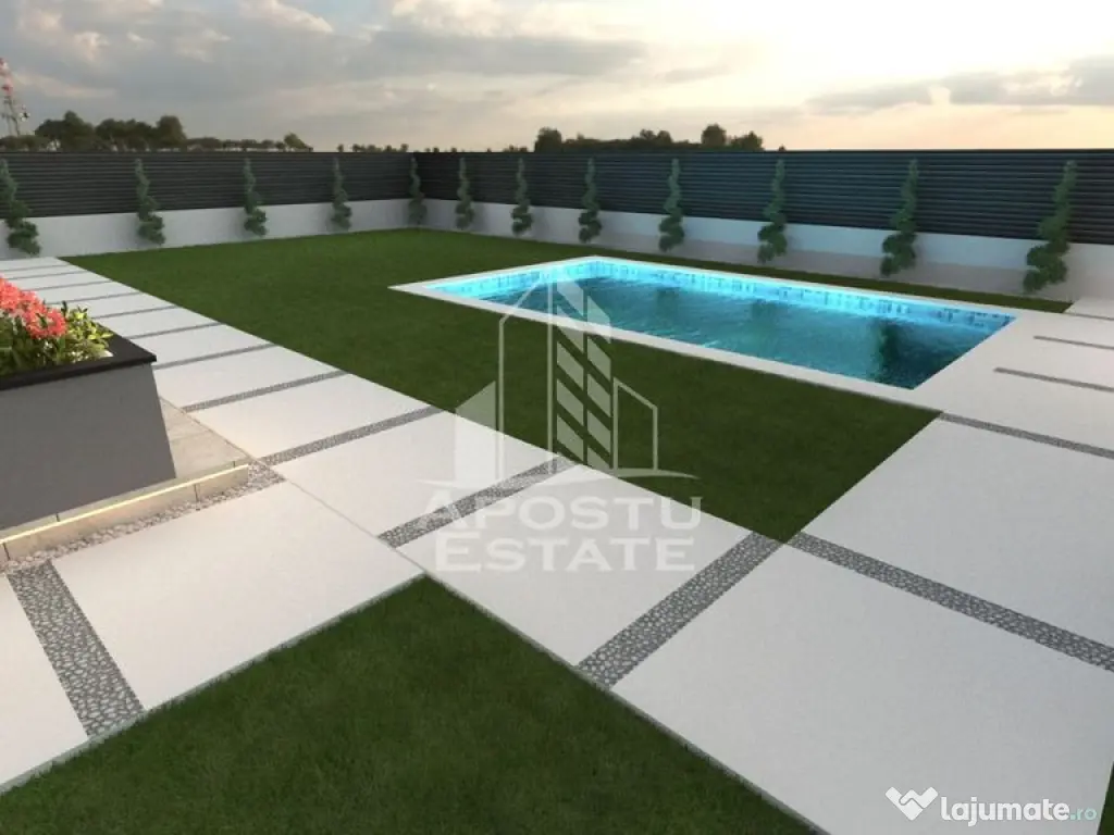 Casa de lux, cu 7 camere, 4 bai, in Dumbravita