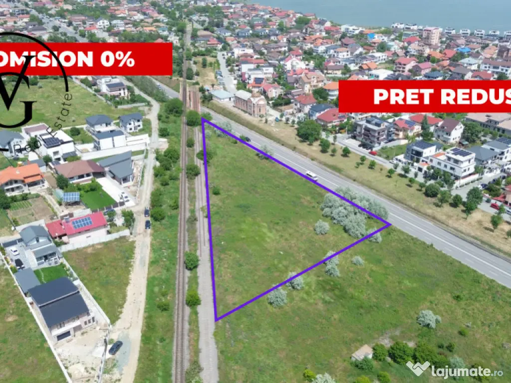 Teren intravilan -construcții-5224 mp-Ovidiu 