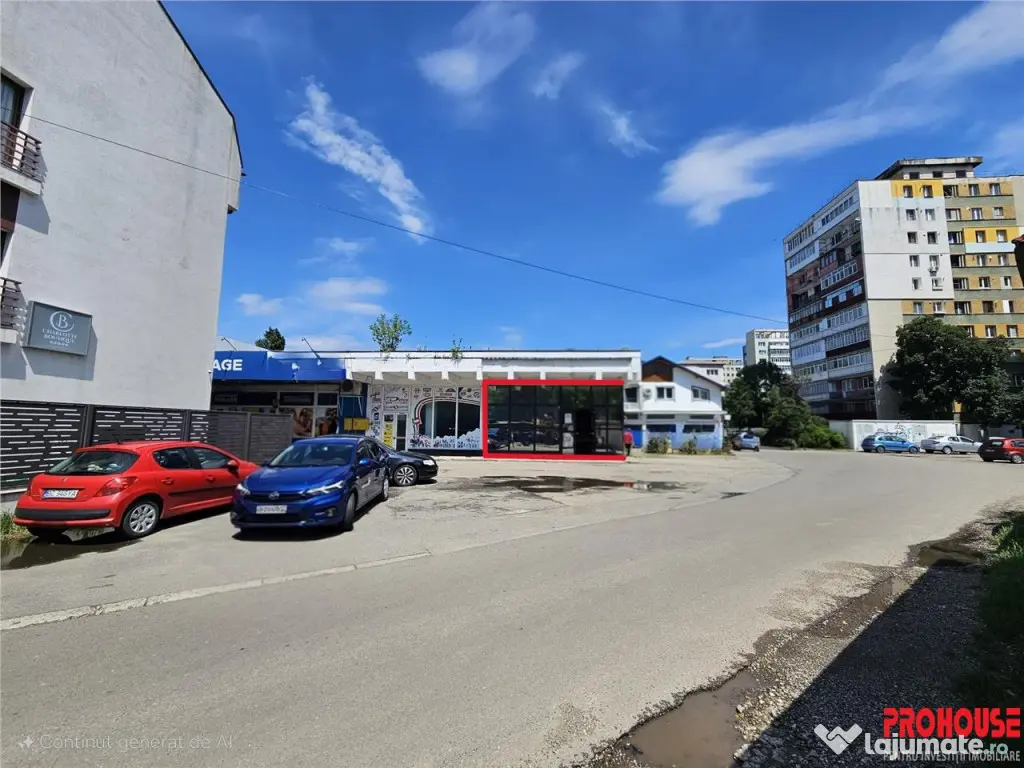 Spatiu comercial, 57mp, Cornisa