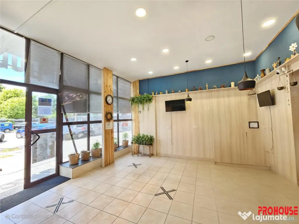 Spatiu comercial, 57mp, Cornisa