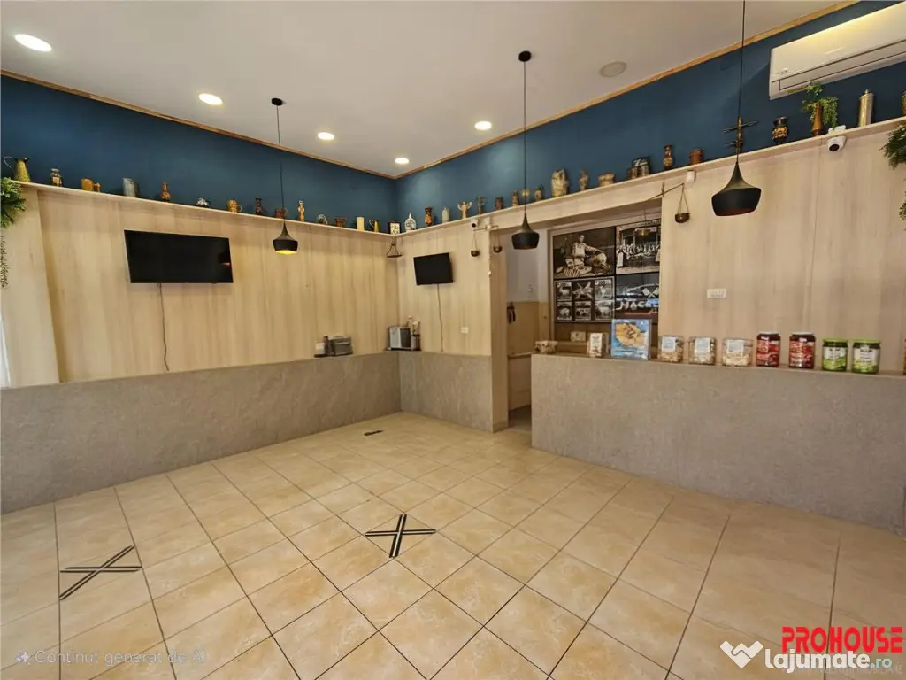 Spatiu comercial, 57mp, Cornisa