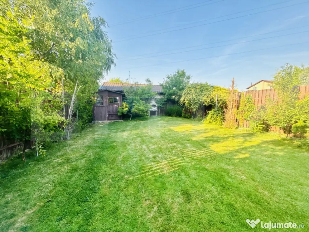 Duplex complet mobilat, cu grădină spațioasă în Dumbrav