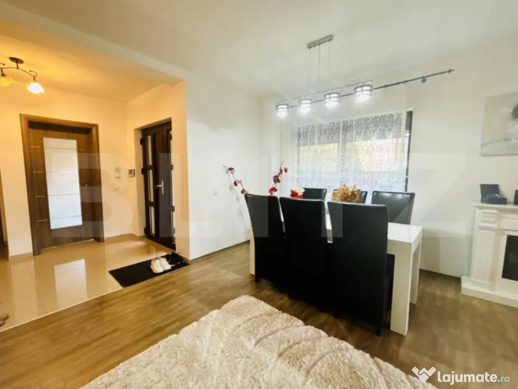 Duplex complet mobilat, cu grădină spațioasă în Dumbrav