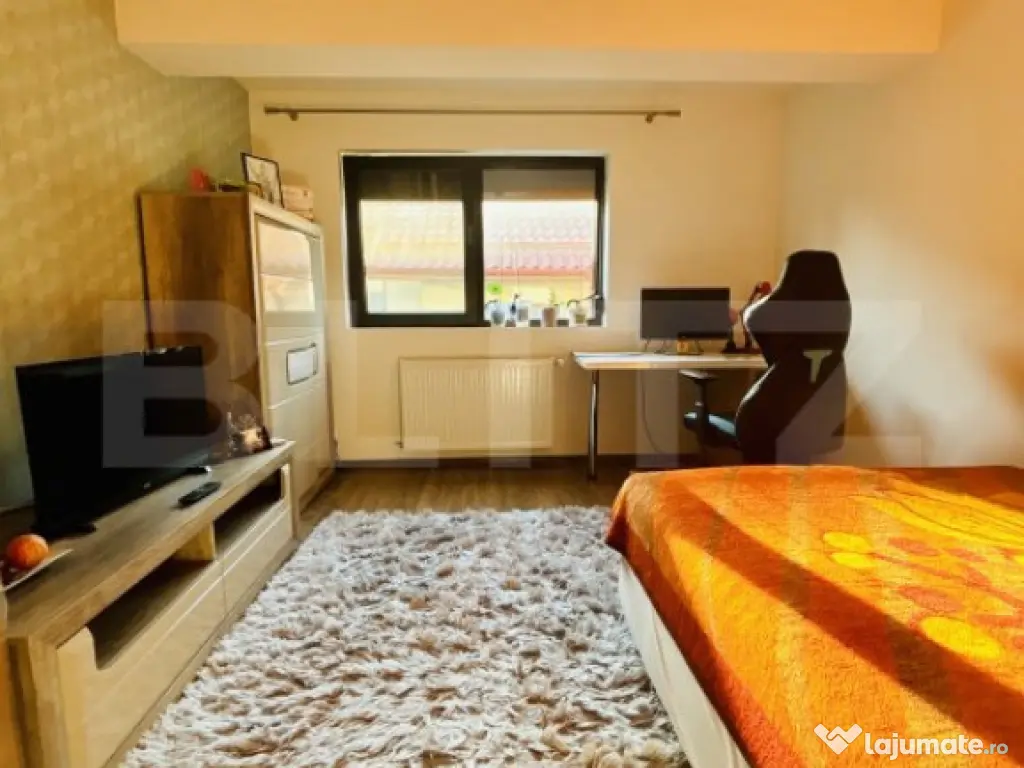 Duplex complet mobilat, cu grădină spațioasă în Dumbrav