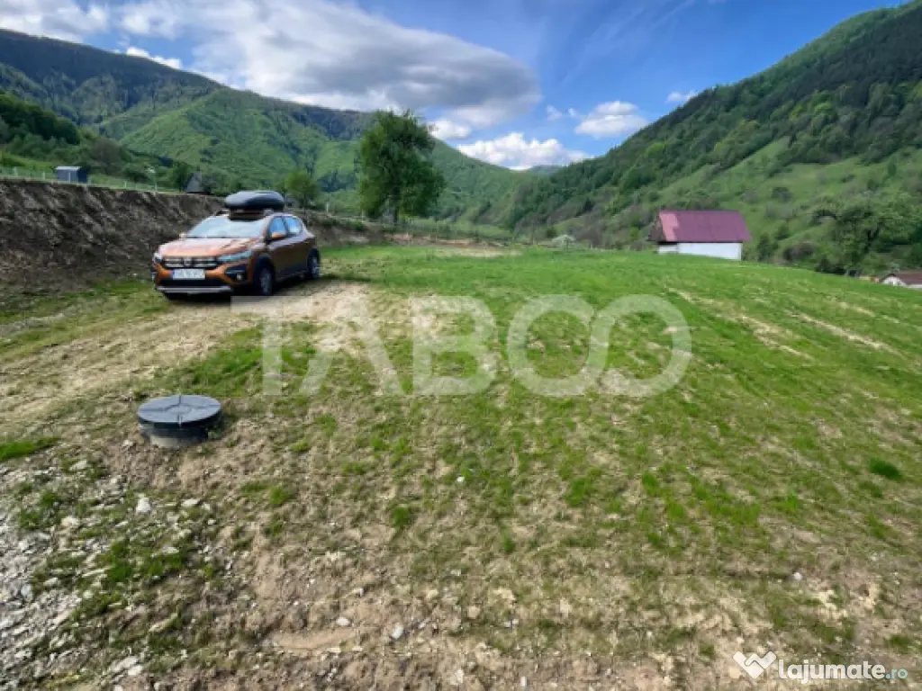 Teren 1059 mp in Raul Sadului– Natura liniste si investit 