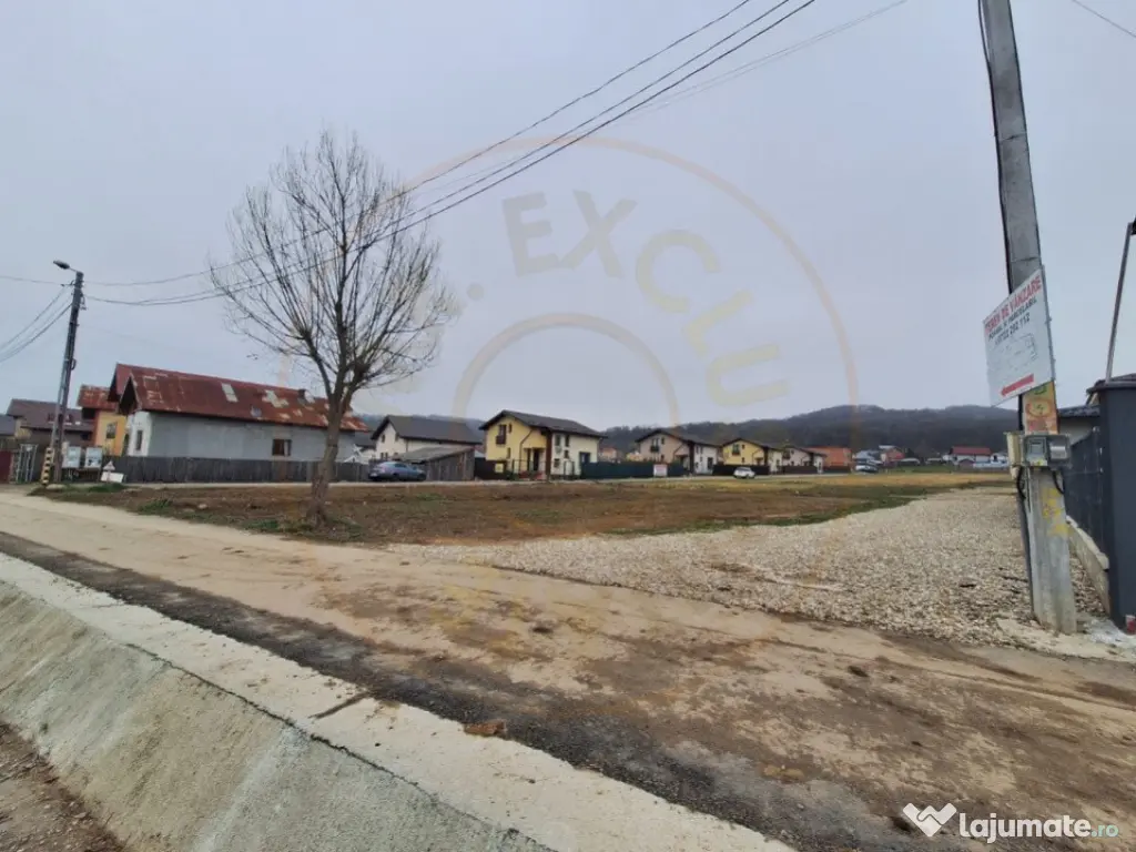 Teren 500-800 mp Braileni-Valea Ursului parcelabil