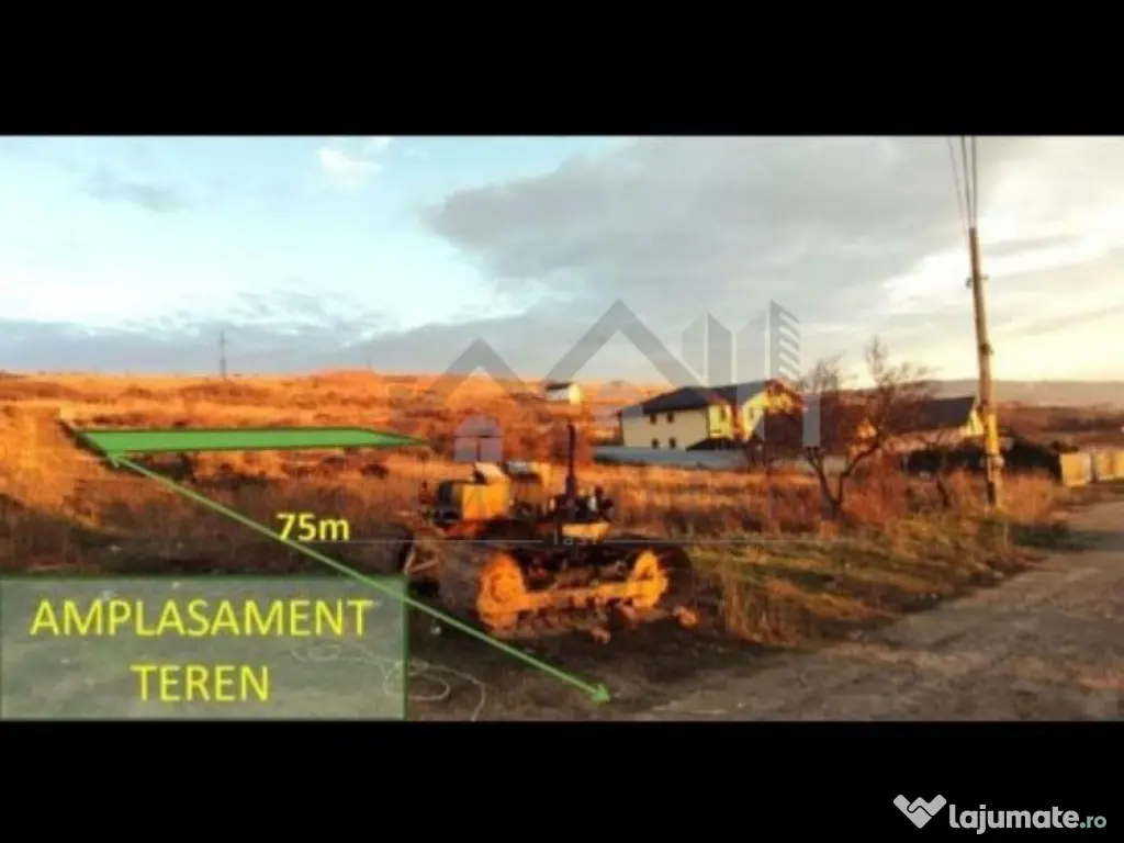 Bucium str Teascului lot 500mp intravilan utilitati aproape 