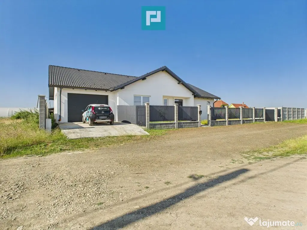 Casă nouă 4 camere mobilată-utilată în Mândruloc