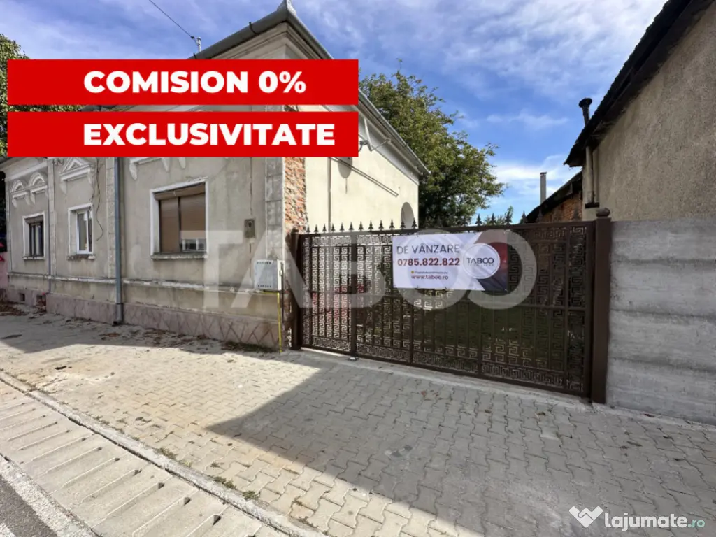 Casa cu potential de investitie in centrul satului 1540 mp t 