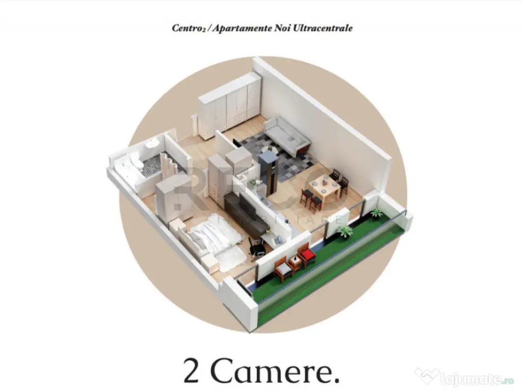 RECO Apartament 2 camere in Oradea zona Centrala