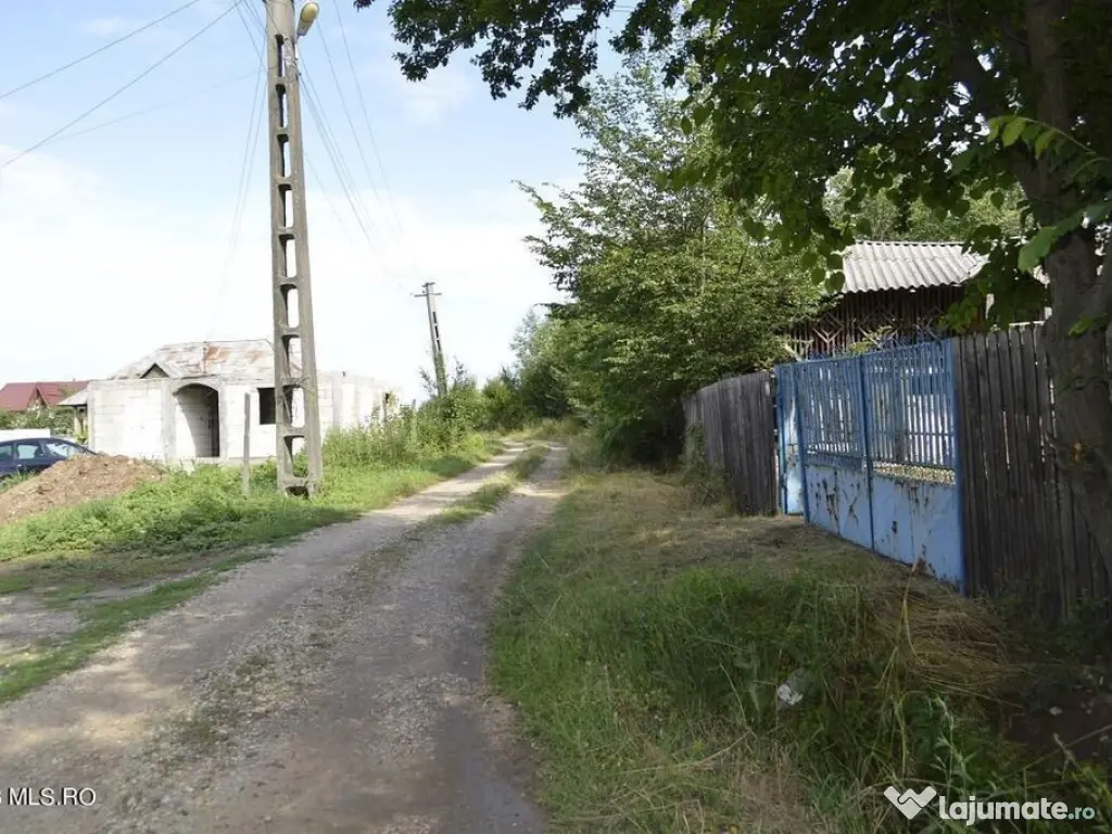 Suseni - Teren intravilan cu casa batraneasca, plan, supr... 