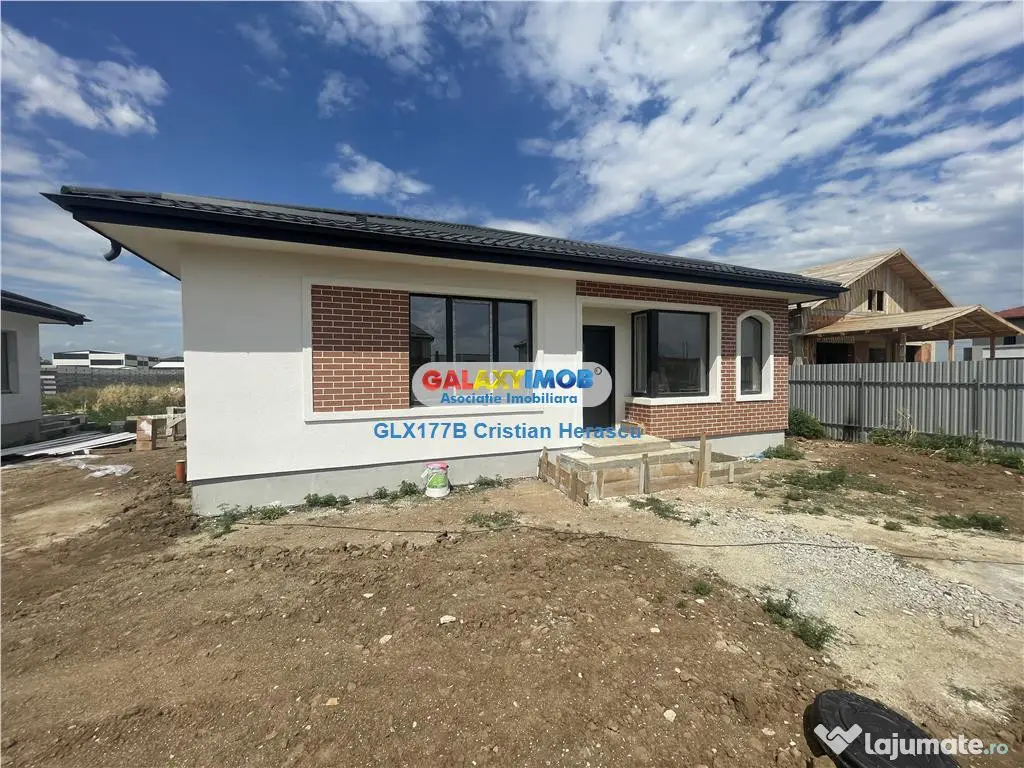 Casa 4 camere Parter 96 mpu Teren 500 mp Dragomiresti 