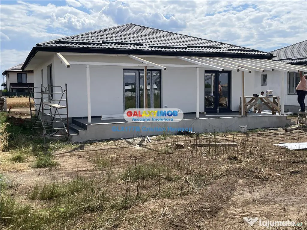 Casa 4 camere Parter 96 mpu Teren 500 mp Dragomiresti 